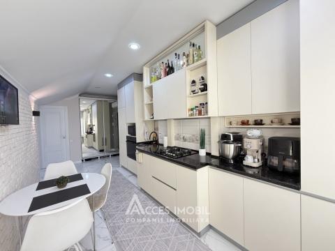 Camelon Cons! Bloc Nou! Telecentru, str. Grenoble, 2 camere + living. Euroreparație!: 9