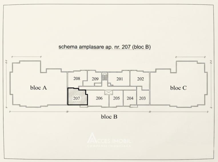 Poliprim-Grup! New block! Durlești, Nicolae Dimo street, 2 rooms.: 3
