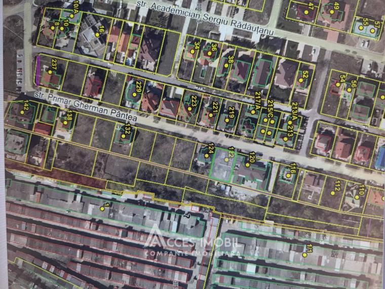 Teren pentru construcție 5 ari, Râșcani, str. Primar Gherman Pantea!: 2
