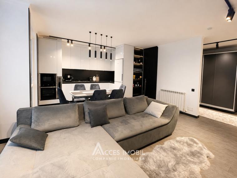 Exfactor! Bloc Nou! Buiucani, str. Ion Buzdugan, 2 camere + living. Euroreparație! Localizare bilaterală!: 5