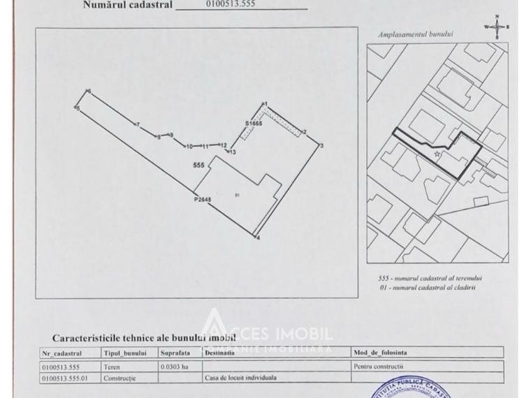 Casă în 2 niveluri! Buiucani, str. Paris, 3 camere + living, 130m² + 3 ari!: 14