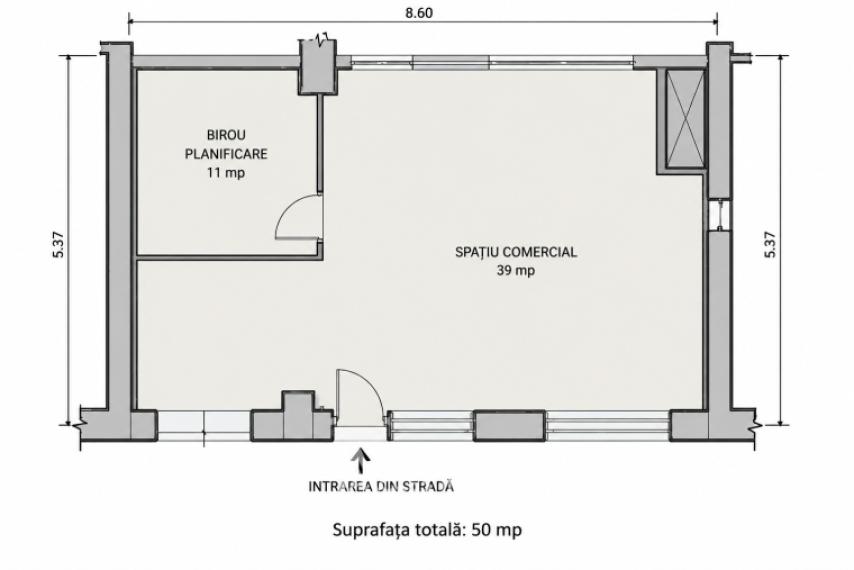 Аренда! Коммерческое помещение, Буюканы, ул. Сучевица, 50м². Евроремонт!: 11
