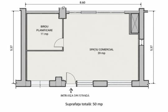 Аренда! Коммерческое помещение, Буюканы, ул. Сучевица, 50м². Евроремонт!: 11