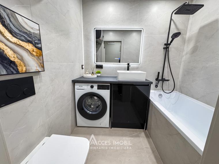 Botanica, str. Nicolae Titulescu, 2 camere + living! Euroreparație!: 5