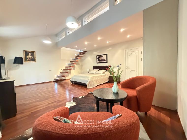 Rent! Townhouse in 3 levels! Centru, Sfatul Tarii street, 2 rooms + living room, 108m2. Eurorepair!: 1