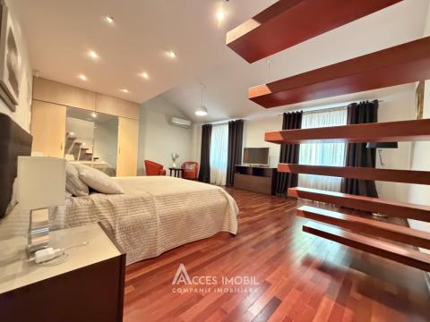 Rent! Townhouse in 3 levels! Centru, Sfatul Tarii street, 2 rooms + living room, 108m2. Eurorepair!: 4