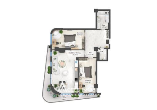 Bloc Nou! Râșcani, str. Pietrăriei, 3 camere. În construcție!: 4