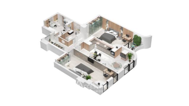 Râșcani, str. Pietrăriei, 2 camere. Încălzire autonomă! Localizare de mijloc!: 3