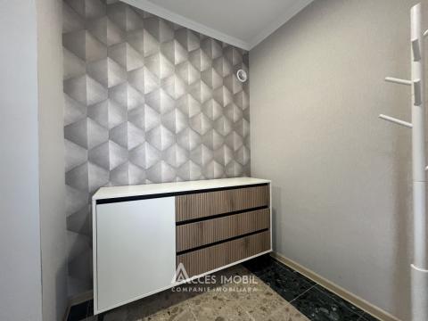 Râșcani, șos. Balcani, 1 cameră + living. Euroreparație! Încălzire autonomă!: 3