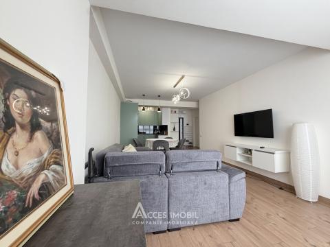 Rent! New Block! Centru, Ivan Zaikin street, 1 room + living room. Eurorepair! Middle location!: 6
