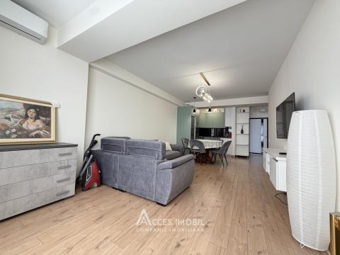 Rent! New Block! Centru, Ivan Zaikin street, 1 room + living room. Eurorepair! Middle location!: 7