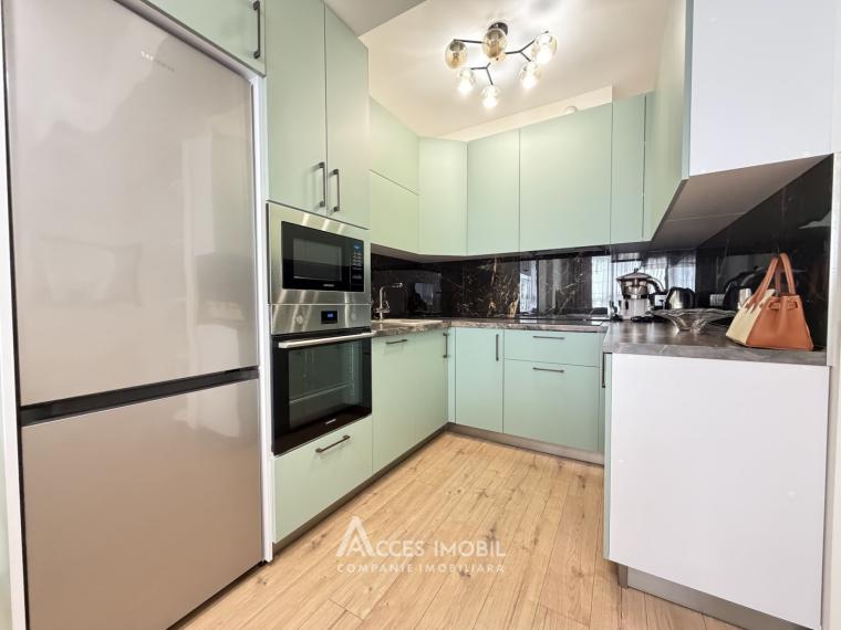 Rent! New Block! Centru, Ivan Zaikin street, 1 room + living room. Eurorepair! Middle location!: 11