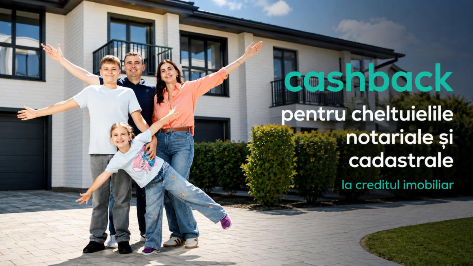 Cashback la creditul ipotecar maib - economisești 50% la achiziție și 100% la refinanțare