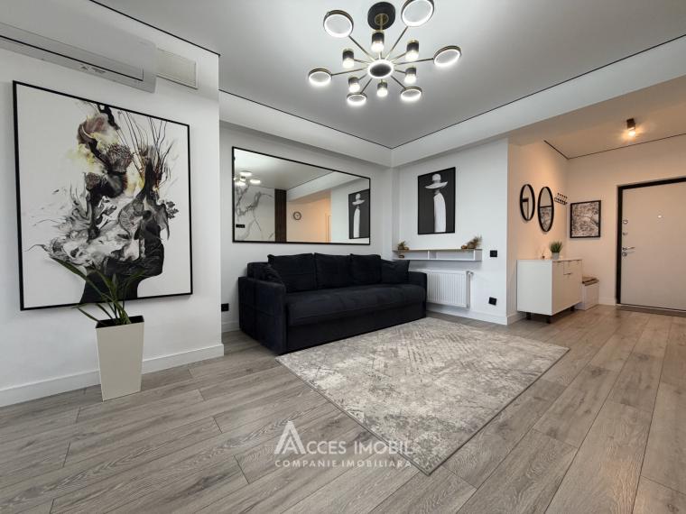 Premium-Tower! New Block! Centru, Bogdan Petriceicu Hașdeu street, 2 rooms + living room. Eurorepair!: 0