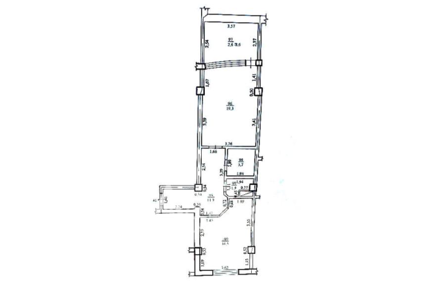 Bloc Nou! Ciocana, str. Ginta Latină, 1 cameră + living. Varianta albă!: 2