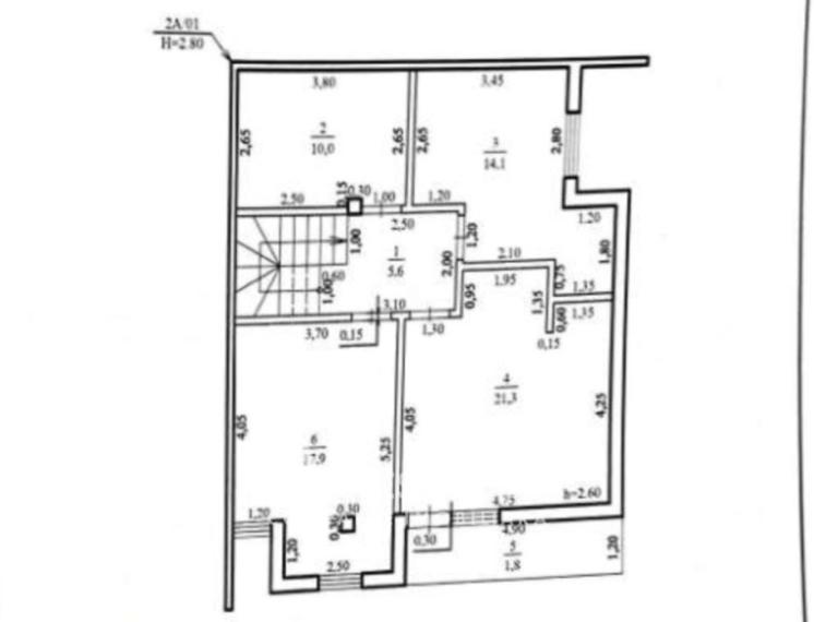 TownHouse în 2 niveluri! Grătiești, str. Prieteniei, 3 camere + living, 155m² + 2 ari. Varianta albă!: 22
