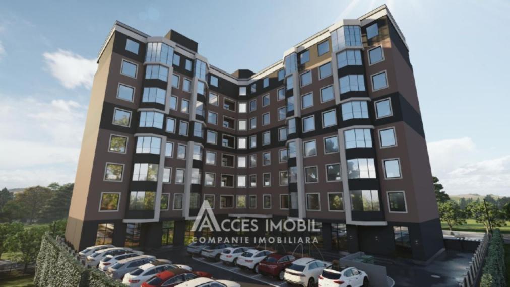 Bloc Nou! Ciorescu, str. Viilor, 1 cameră + living. Varianta albă! De mijloc!: 3