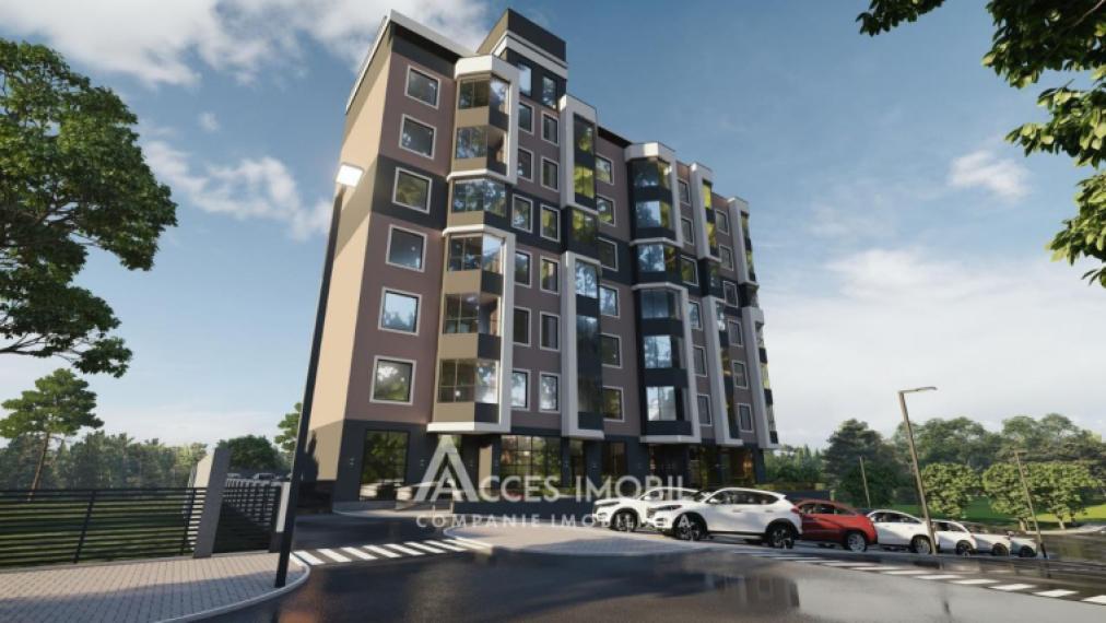 Bloc Nou! Ciorescu, str. Viilor, 1 cameră + living. Varianta albă! De mijloc!: 4