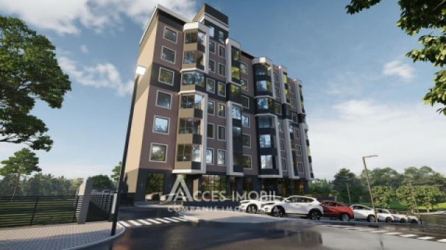 Bloc Nou! Ciorescu, str. Viilor, 1 cameră + living. Varianta albă! De mijloc!: 4