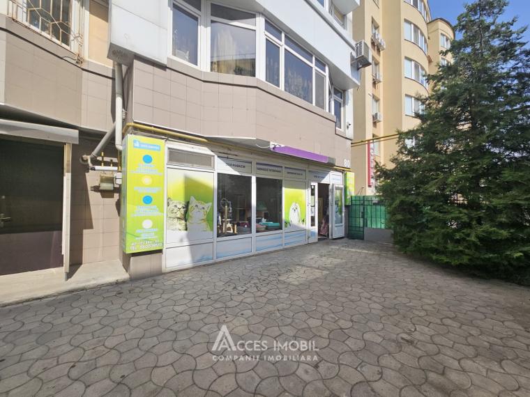 Spațiu comercial în bloc nou! Botanica, bd. Decebal, 129 m².: 1