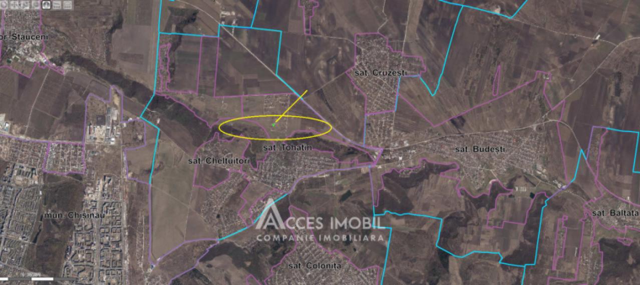 Teren pentru construcție 6 ari, Tohatin, str. Valea Trandafirilor!: 10