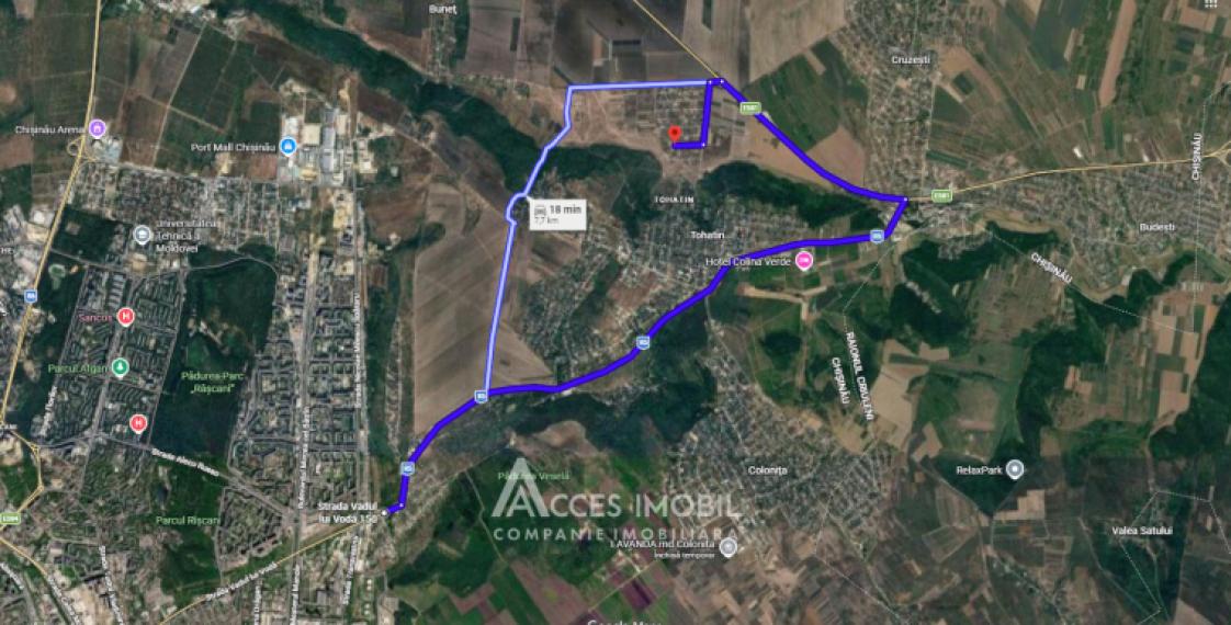 Teren pentru construcție 6 ari, Tohatin, str. Valea Trandafirilor!: 12