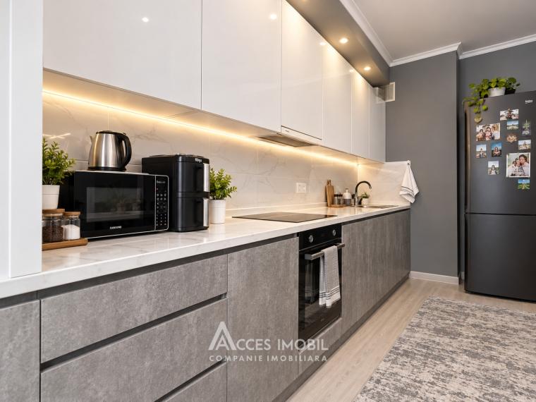 Basconslux! Bloc Nou! Telecentru, str. Sprîncenoaia, 2 camere + living. Localizare de mijloc!: 9