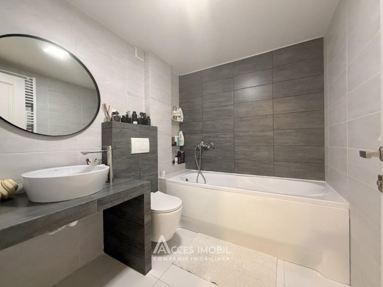 Bloc Nou! Botanica, bd. Cuza-Vodă, 2 camere + living. Euroreparație! Priveliște!: 12