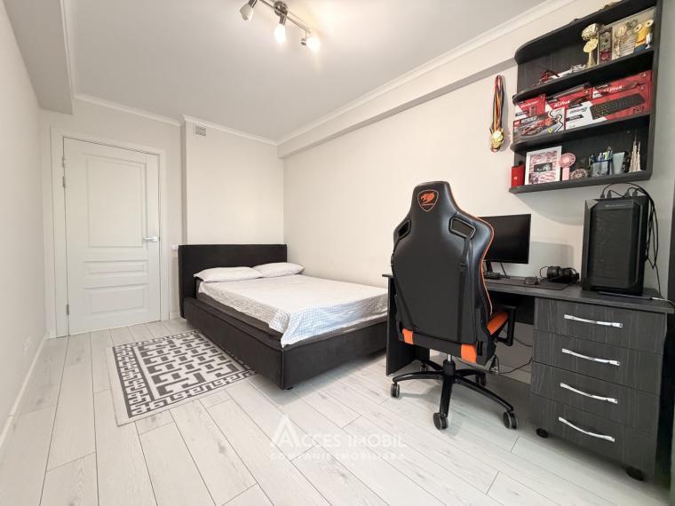 Bloc Nou! Botanica, bd. Cuza-Vodă, 2 camere + living. Euroreparație! Priveliște!: 9