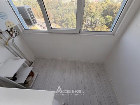 Bloc Nou! Botanica, bd. Cuza-Vodă, 2 camere + living. Euroreparație! Priveliște!: 16