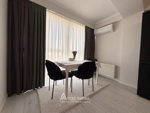Bloc Nou! Botanica, bd. Cuza-Vodă, 2 camere + living. Euroreparație! Priveliște!: 1