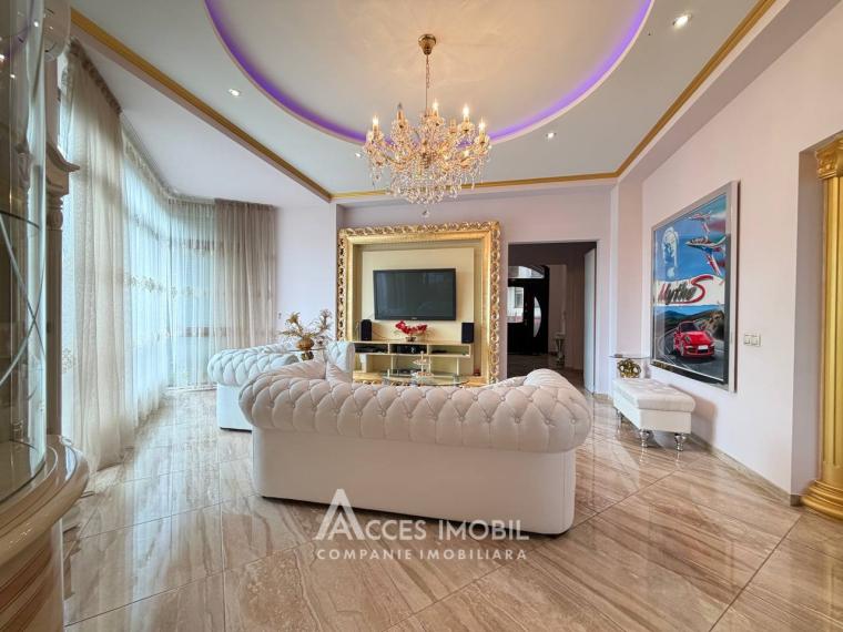 Chirie! Casa în 3 nivele! str. Calea Ieșilor, Sculeni, 250m2 + 6 ari! Euroreparație!: 3