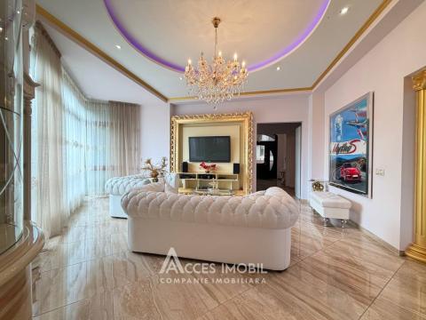 Chirie! Casa în 3 nivele! str. Calea Ieșilor, Sculeni, 250m2 + 6 ari! Euroreparație!: 3