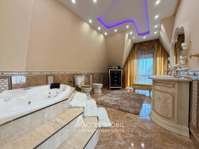 Chirie! Casa în 3 nivele! str. Calea Ieșilor, Sculeni, 250m2 + 6 ari! Euroreparație!: 24