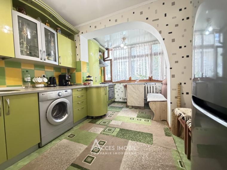 Rent! Râșcani, Florilor Street, 3 rooms + living room. Autonomous heating!: 8