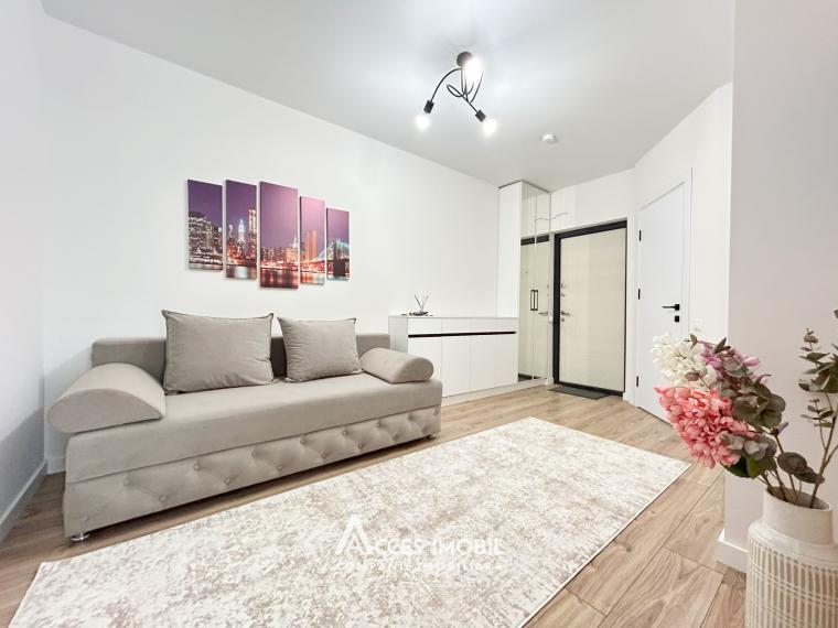 Rent! Râșcani, Renașterii Naționale Boulevard, 1 room + living room. Eurorepair!: 2
