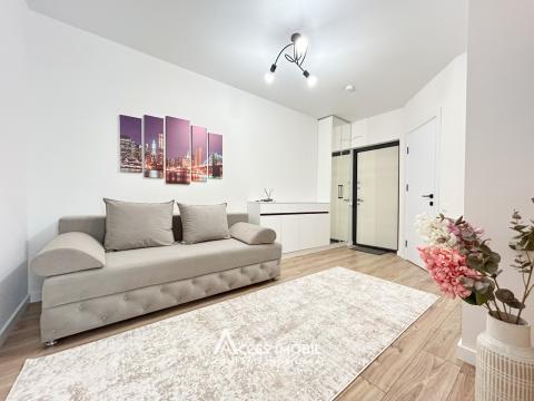 Rent! Râșcani, Renașterii Naționale Boulevard, 1 room + living room. Eurorepair!: 2