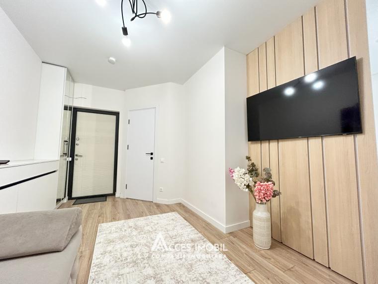 Rent! Râșcani, Renașterii Naționale Boulevard, 1 room + living room. Eurorepair!: 3