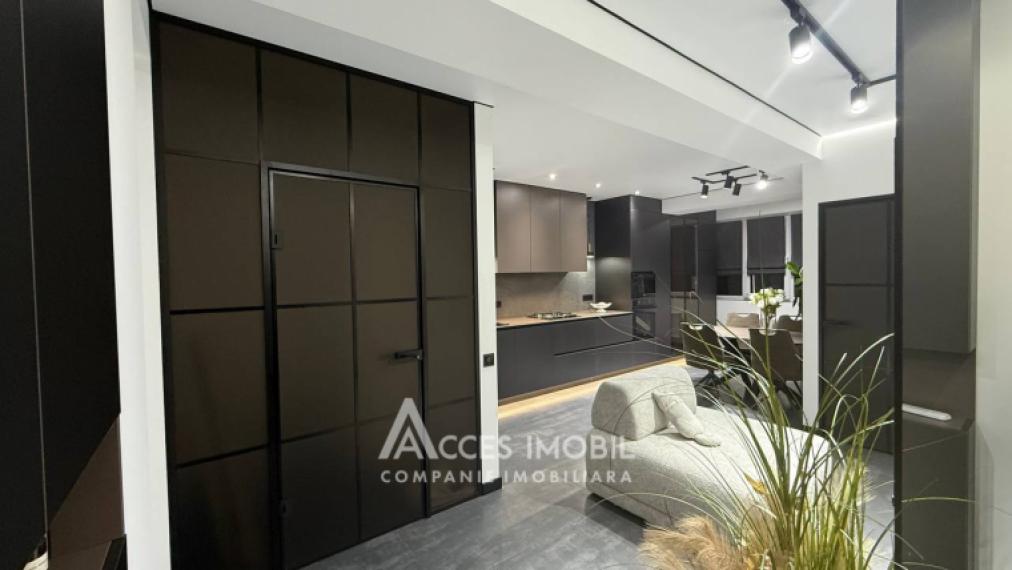 New Block! Buiucani, Lipcani Street, 2 rooms + living room. Premium renovation! View!: 2