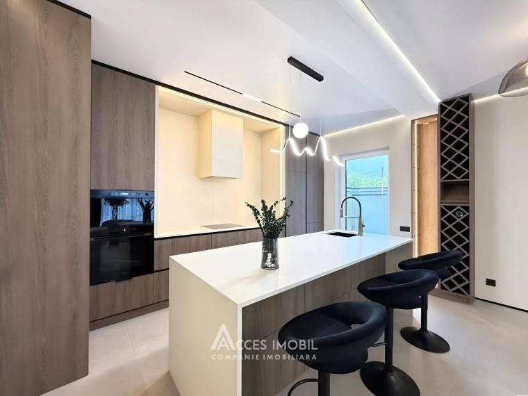 TownHouse în 2 niveluri! Grătiești, str. Prieteniei, 3 camere + living, 220m2 + 2 ari. Euroreparație!: 6
