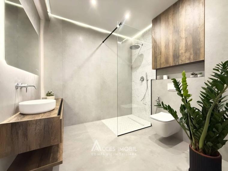 TownHouse în 2 niveluri! Grătiești, str. Prieteniei, 3 camere + living, 220m2 + 2 ari. Euroreparație!: 18