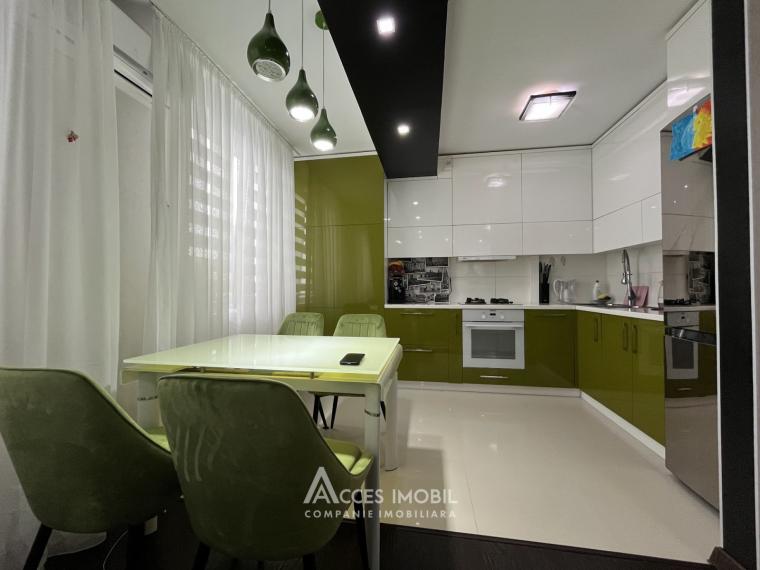 Kirsan! Bloc Nou! Botanica, str. Cetatea Chilia, 2 camere + living. Localizare bilaterală!: 8