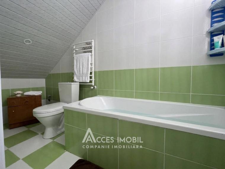 Casă tip cottage în 2 niveluri! Sîngera, str. Ștefan cel Mare și Sfînt, 3 camere + living, 80m² + 3 ari. Reparație medie!: 6