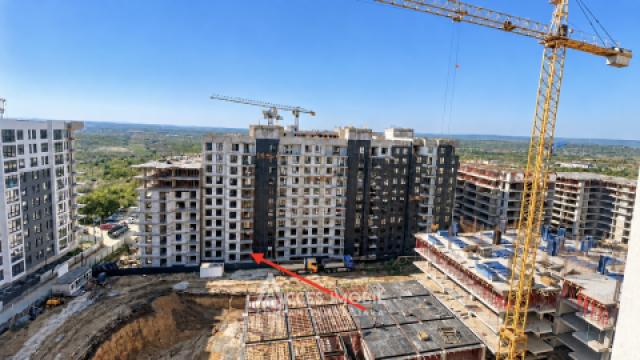 Solomon Construct! Bloc Nou! Durlești, str. Nicolae Dimo, 1 cameră + living! În construcție!: 1