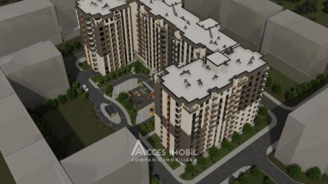 Solomon Construct! Bloc Nou! Durlești, str. Nicolae Dimo, 1 cameră + living! În construcție!: 2