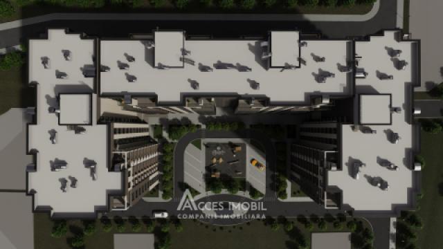 Solomon Construct! Bloc Nou! Durlești, str. Nicolae Dimo, 1 cameră + living! În construcție!: 3