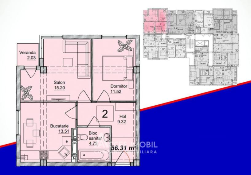 Estate Invest! Bloc Nou! Durlești, str. Atelierilor, 2 camere + living. Varianta albă!: 2