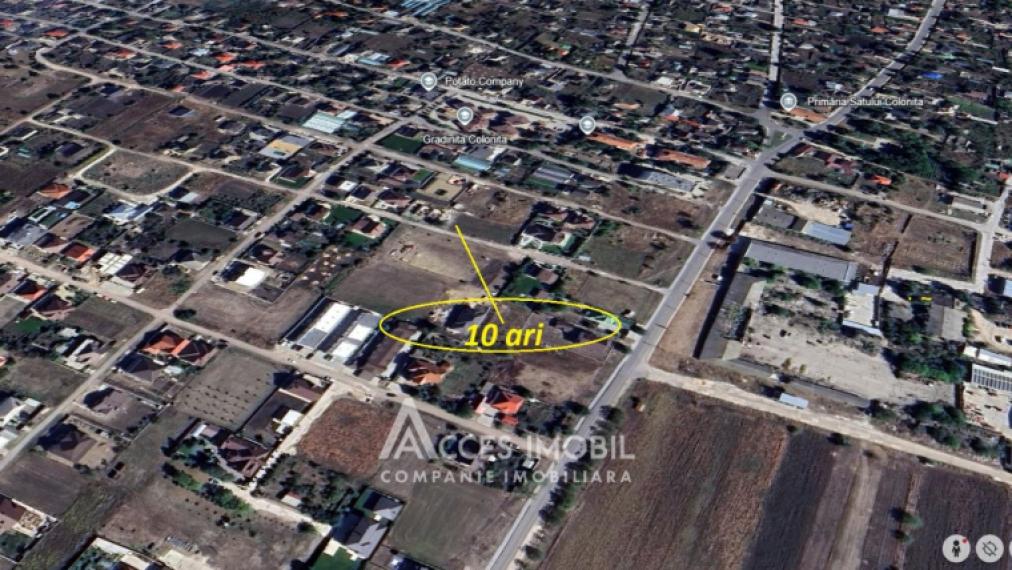 Teren pentru construcție 10 ari, Colonița, str. Ion Vataman!: 2