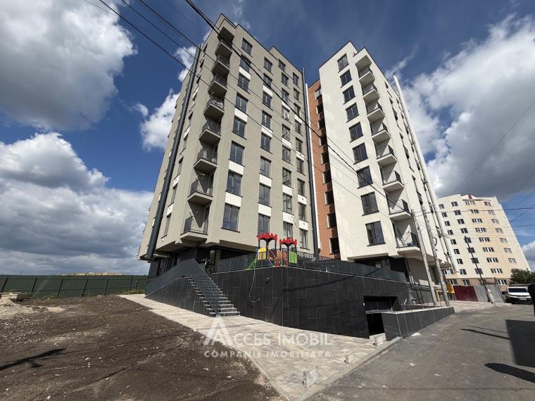 Bloc Nou! Durlești, str. Cartușa, 1 cameră + living. Euroreparație!: 11