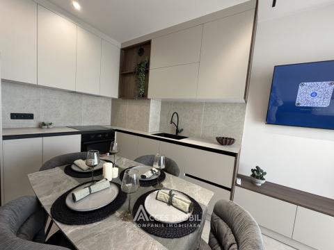 Bloc Nou! Durlești, str. Cartușa, 1 cameră + living. Euroreparație!: 5